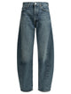 Agolde "Luna Pieced" Wide-Leg Jeans