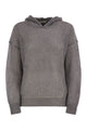 Peserico Hooded Open-Knit Jumper With Sequins
