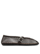 Alaia Mary Jane Mesh Ballet Flats