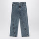 Alaia Twisted Stonewashed Denim Jeans