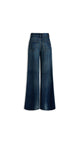 Alaia Palazzo Pants Blue Denim