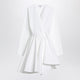 Alaia Asymmetrical White Cotton Dress