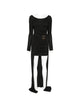 Elisabetta Franchi Elisabetta Franchi Draped Jersey Evening Dress