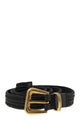 Brunello Cucinelli Rustic Woven Linen Belt