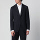 Lardini Blue Singlebreasted Jacket In Wool
