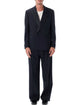 Lardini Lardini Blue Double-Breasted Tailored Suit