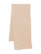 Jacquemus Wool Scarf With Embroidery