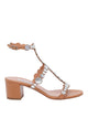 Aquazzura Brown Afterglow Pump Sandals