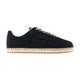 Amiri Espadrille Pacific Bones Sneakers - - Leather - Black