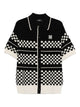 Amiri Checkered Mesh Shirt