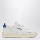 Autry Medalist Low Sneakers In White And Space Blue Floating Dreams