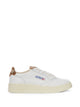Autry Leopard-Print Panelled Sneakers