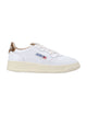 Autry Autry Medalist White Leopard Woman's Sneakers