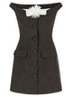 Self Portrait Bardot Neckline Dress