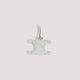 Celine Silver Brass Triomphe Charm