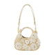 Ganni Hobo Mini Purse - - Cotton - White