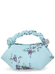 Ganni White Recycled Leather Polyurethane Polyester Handbag