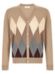 Ballantyne Cardigan Argyle