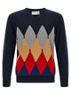 Ballantyne 'Classic Diamond' Intarsia Sweater