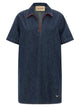 Valentino Garavani Valentino Garavani Chambray 'Vlogo' Denim Dress