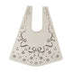 Simone Rocha Mini Lasercut Shopper Bag - - Leather - Ivory