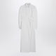 Max Mara White Shirt Dress In Cotton Twill