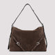 Givenchy Brown Voyou Medium Suede Calf Leather Shoulder Bag