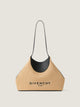 Givenchy Small Facet Tote Bag In Raffia