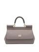 Dolce & Gabbana Grey Small Sicily Handbag