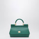 Dolce & Gabbana Small Sicily Tophandle Bag In Emerald Green