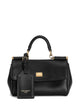 Dolce & Gabbana My Sicily Handbag In Plongé Leather