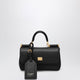 Dolce&Gabbana Mini My Sicily Handbag In Black Leather