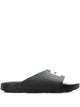 Givenchy Label Flat Mules In Black Rubber