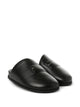 Givenchy Label Flat Mules In Nappa Leather