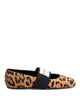 Givenchy Animal Print Calfskin Ballerinas
