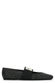 Givenchy Sliced Square Ballerinas With Rhinestones