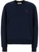 Ami Paris Red Ami De Coeur Sweatshirt
