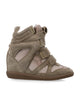 Isabel Marant Bekett Leather Sneakers