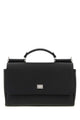 Dolce & Gabbana Black Leather Sicily Handbag