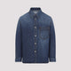 Givenchy Blue Cotton Denim Overshirt