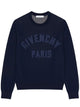 Givenchy Navy Blue Cotton Pullover