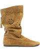 Isabel Marant Welky Taupe Cuir Boots
