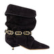 Isabel Marant Edrik Rings Ankle Boots - - Leather - Black