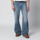 Gallery Dept. Medium Blue Washed-Effect Jeans