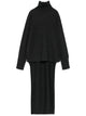 Givenchy Dark Grey Turtleneck With Drawstring