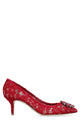 Dolce & Gabbana Bellucci Embellished Lace Pump