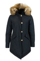 Woolrich Blue Polyamide Casual Coat