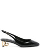 Dolce & Gabbana Patent Leather Slingback Pumps