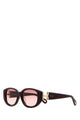 Chloé Burgundy Acetate Sunglasses