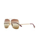 Chloé Platinum Metal Sunglasses